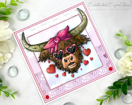 VALENTINE COW by Shannah Bartle
