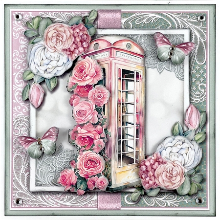 Floral Telephone one  by Shannah Bartle