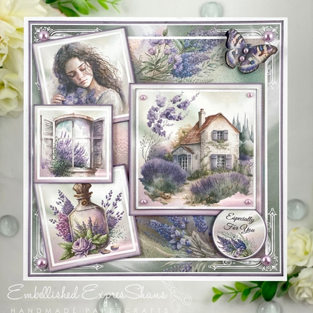 Lavender Dream Mini Page Kit by Shannah Bartle
