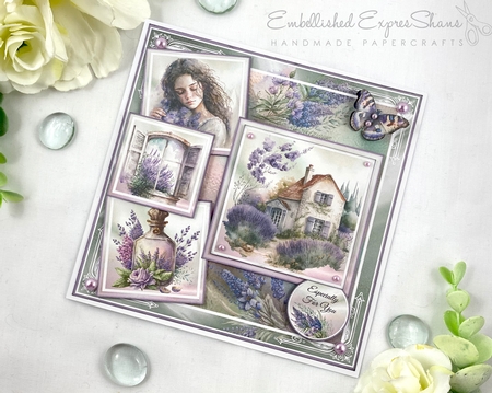 Lavender Dream Mini Page Kit by Shannah Bartle