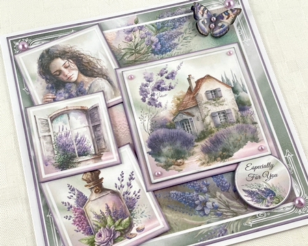 Lavender Dream Mini Page Kit by Shannah Bartle