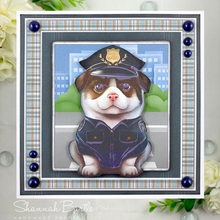 8x8 Mini Kit, Gorgeous Dog Patrol by Shannah Bartle