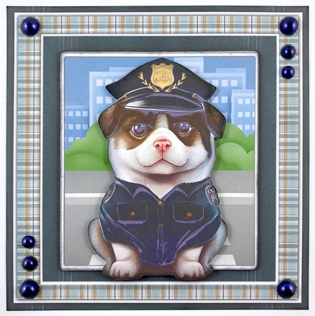 8x8 Mini Kit, Gorgeous Dog Patrol by Shannah Bartle