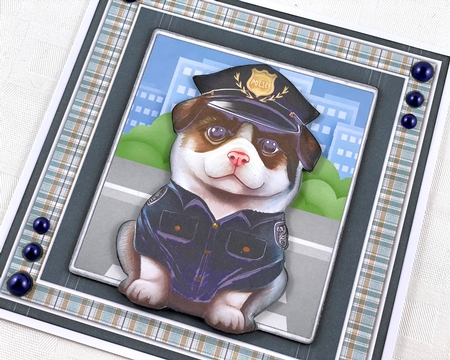 8x8 Mini Kit, Gorgeous Dog Patrol by Shannah Bartle