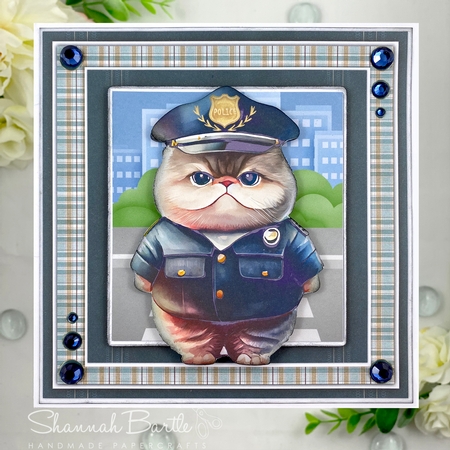 8x8 Mini Kit, Gorgeous Kitty Patrol by Shannah Bartle