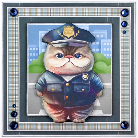 8x8 Mini Kit, Gorgeous Kitty Patrol by Shannah Bartle