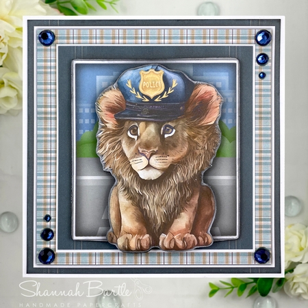 8x8 Mini Kit, Gorgeous Lion Patrol by Shannah Bartle