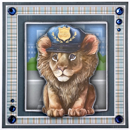 8x8 Mini Kit, Gorgeous Lion Patrol by Shannah Bartle