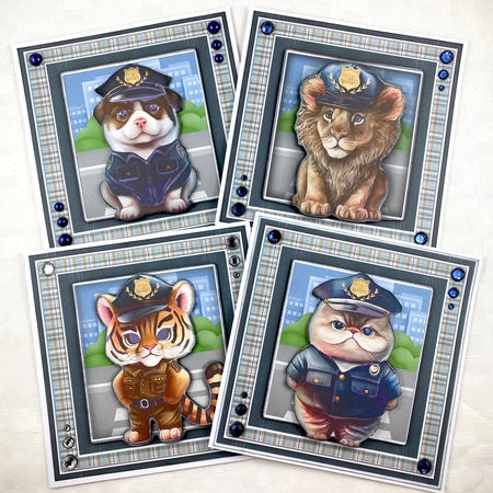 8x8 Mini Kit, Gorgeous Lion Patrol by Shannah Bartle
