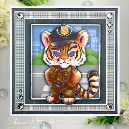 8x8 Mini Kit, Gorgeous Tiger Patrol by Shannah Bartle