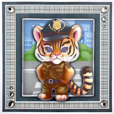 8x8 Mini Kit, Gorgeous Tiger Patrol by Shannah Bartle
