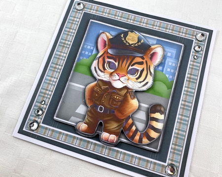 8x8 Mini Kit, Gorgeous Tiger Patrol by Shannah Bartle