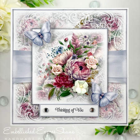 Bouquet and Butterflies No.4 by Shannah Bartle