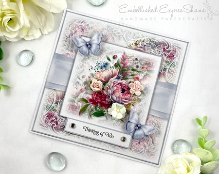Bouquet and Butterflies No.4 by Shannah Bartle