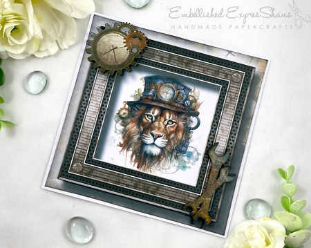 Steampunk Animals - Lion by Shannah Bartle