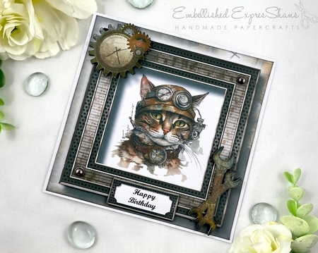 Steampunk Animals - Cat by Shannah Bartle