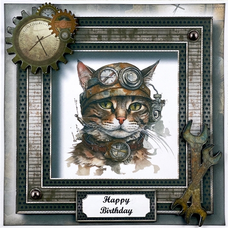 Steampunk Animals - Cat by Shannah Bartle