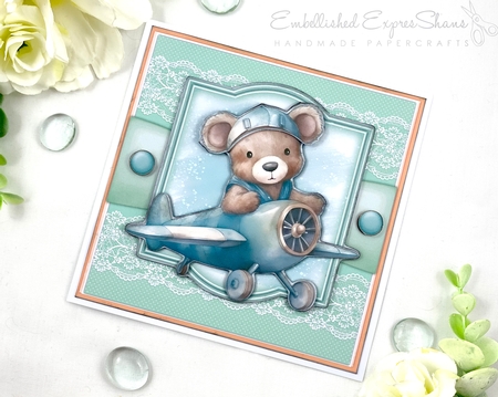 8x8 Mini Kit,  Teds Flying High by Shannah Bartle