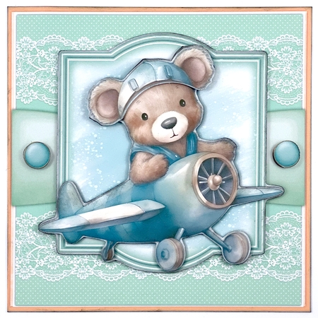 8x8 Mini Kit,  Teds Flying High by Shannah Bartle