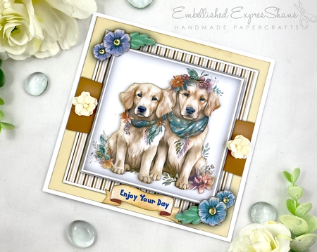 8x8 Mini Kit , Gorgeous Best Friends 1 , Pyramid by Shannah Bartle