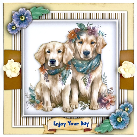 8x8 Mini Kit , Gorgeous Best Friends 1 , Pyramid by Shannah Bartle