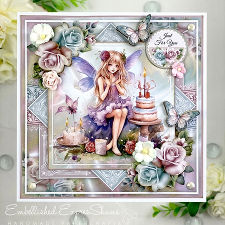 The Birthday Fairies Mini Page Kit by Shannah Bartle