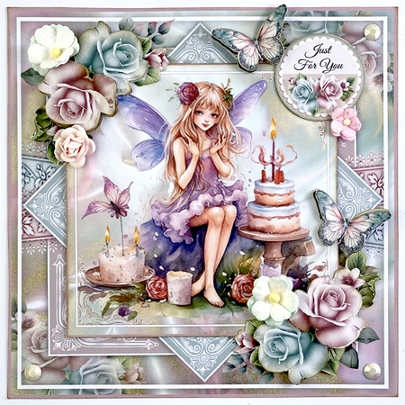 The Birthday Fairies Mini Page Kit by Shannah Bartle