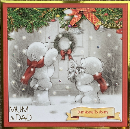 Decorating the Door by Sharon Brooks