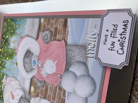 Tatty teddy Christmas fun by Sharon Brooks