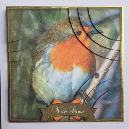 Robin Watercolour Corner Stacker by Sharon Brooks