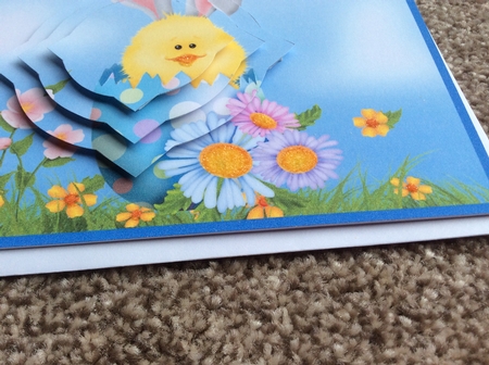 Easter Scene Splendid Pyramid by Sharon Brooks