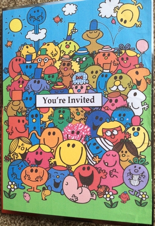 Mr Men and Little Miss 2 Quick Card by Sharon Brooks