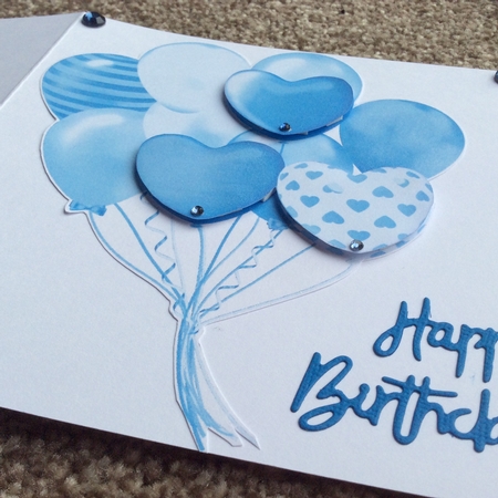 Spring Bunch of Balloons by Sharon Brooks