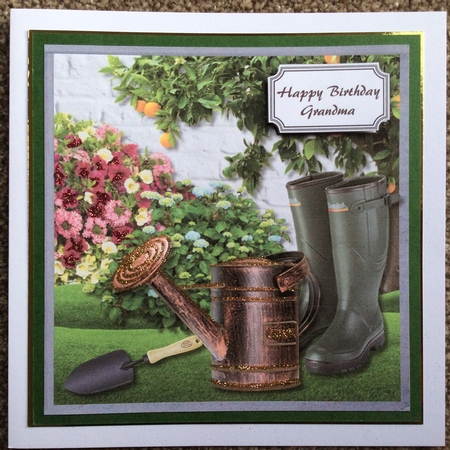 A spot of gardening by Sharon Brooks