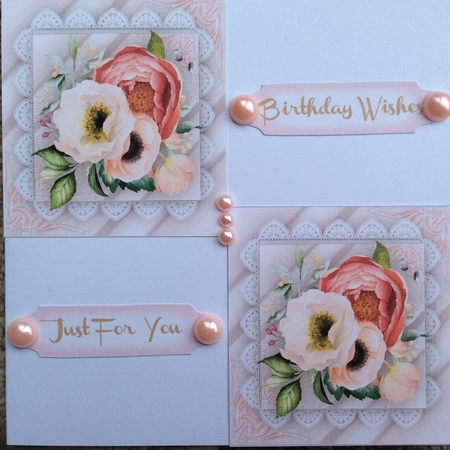 Boho Pinks and Vintage Lace  by Sharon Brooks