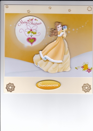 Belle Christmas Princess Step By Step by Sharon Evans