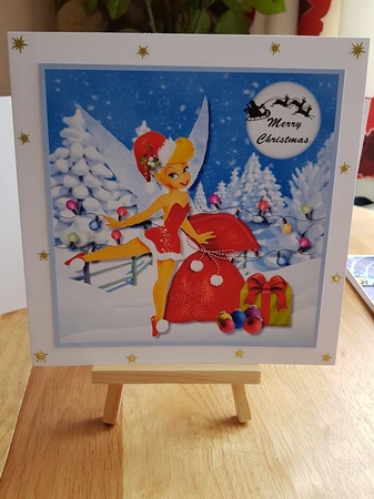 Christmas Tinkerbell by Sharon Evans