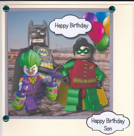 Batman Lego by Sharon Evans