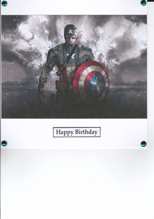 The Avengers Captain America 2 Quick Card by Sharon Evans