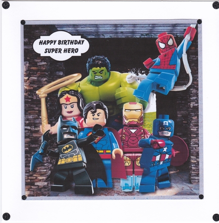 Lego Super Heroes Birthday by Sharon Evans
