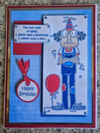 Gus Know the Rules for Aging Quick Card by SHARON CHAMBERLIN