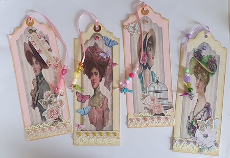 Vintage Hat Ladies Bookmark Featured Gallery Photo