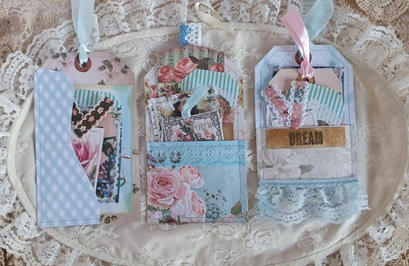 Shabby Angels Printable Journal Tags by Sharon Clifford