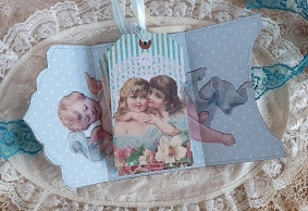 Shabby Angels Printable Journal Tags by Sharon Clifford