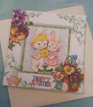 Easter Bunny Love  by Sharon Clifford