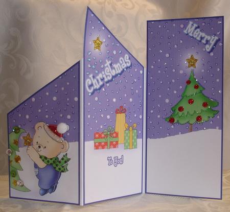 Robert's Xmas Tree Cascade Card Featured Gallery Photo
