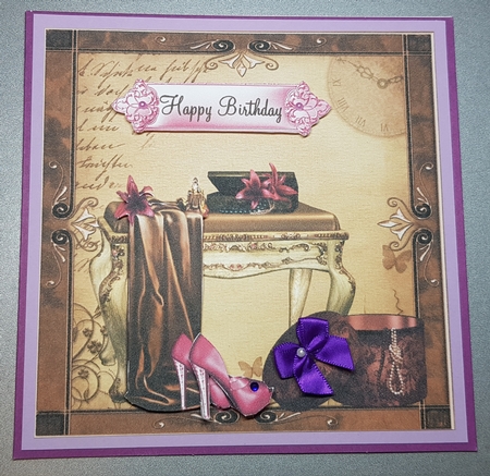 The Glamour Dressing Room Topper by Sharon Frost