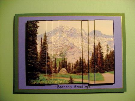Snowy Mountain Ss by Sharon Hinckley