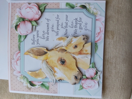 Before you were born ...... Horse 8x8 Mini Kit by sharon Mansfield