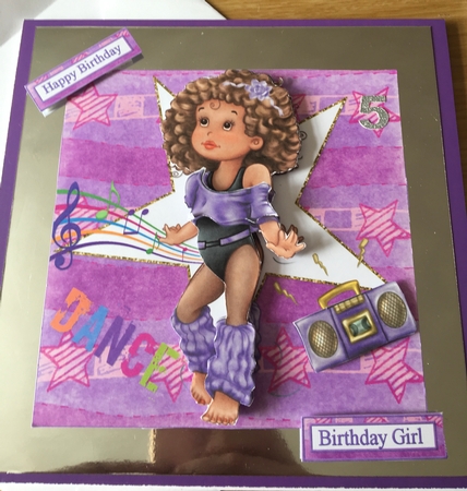 8x8 My Little Dance Star Mini Kit by Sharon Neeves